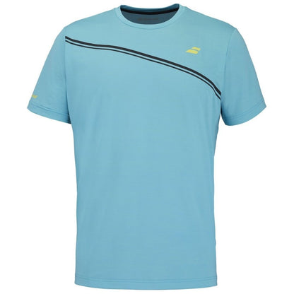 Babolat Compete Crew Nech Tee (Scuba Blue)