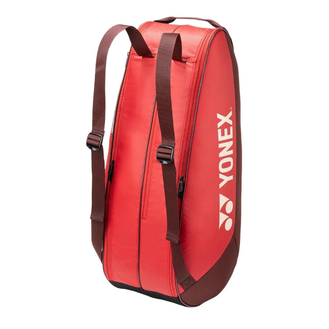 Yonex Team Racket Bag 2642526RR x6 (Ruby Red)