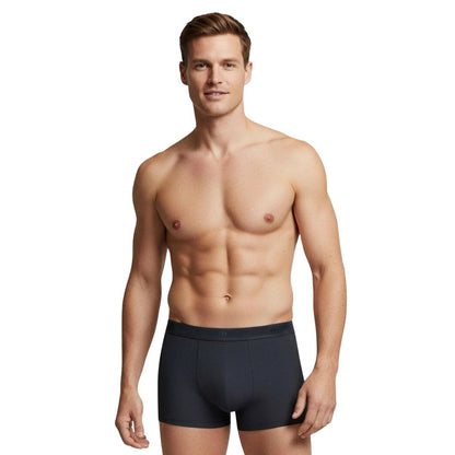 Impetus Plain Boxershorts (2-pak, Green+Navy Blue)