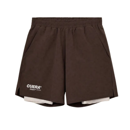 Cuera Oncourt 2-in-1 Shorts (Dark Brown)
