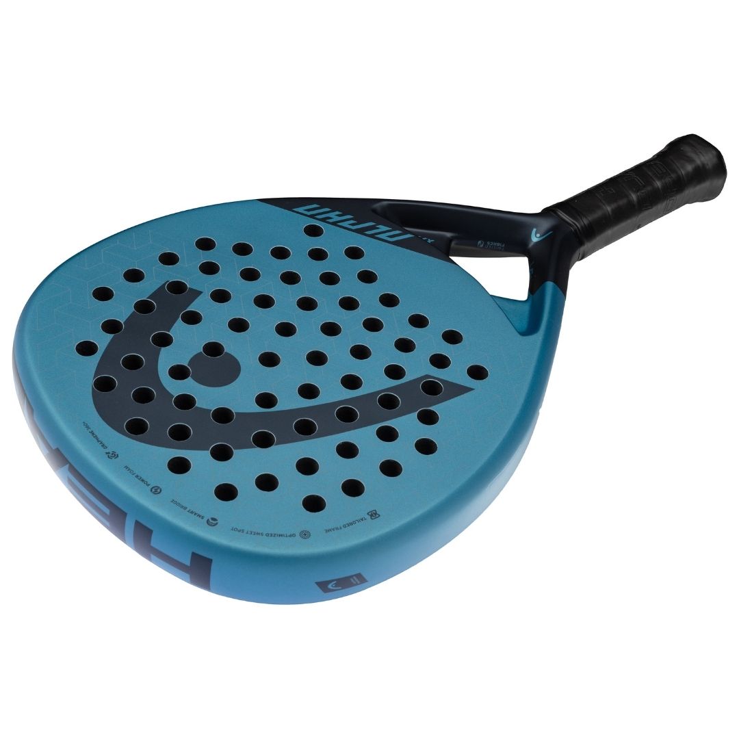 Head Graphene 360+ Alpha XTR Padelbat (Blue/Black)