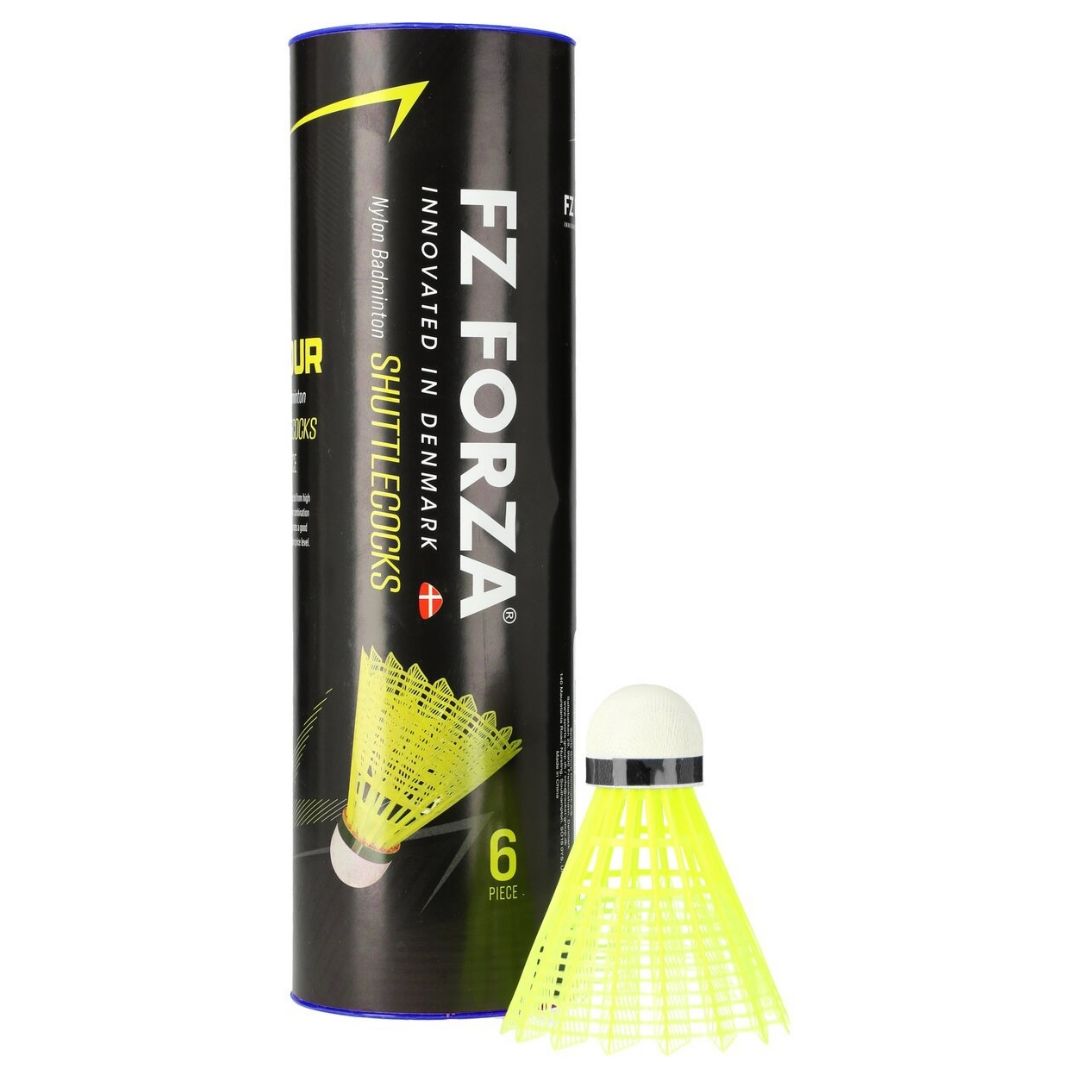 FZ Forza NS Tour badmintonbolde (6 stk., Yellow)