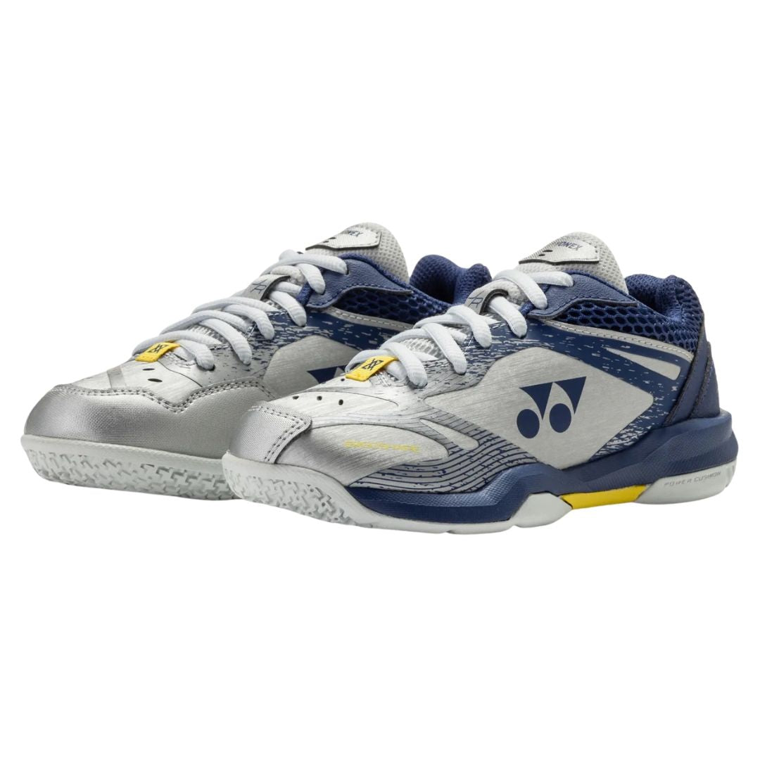 Yonex SHB 65 Junior VA Badmintonsko (Silver/Navy)