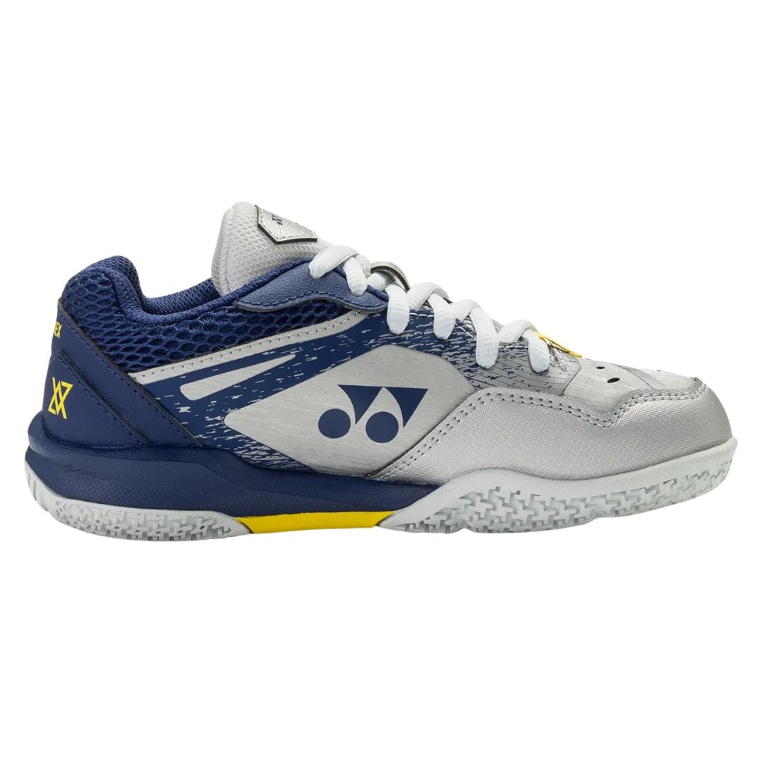 Yonex SHB 65 Junior VA Badmintonsko (Silver/Navy)