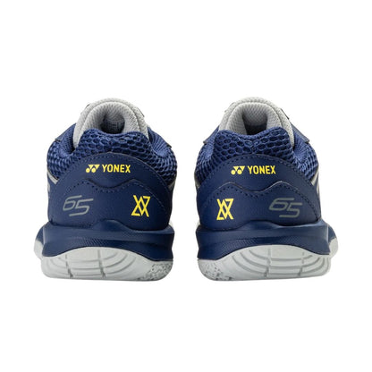 Yonex SHB 65 Junior VA Badmintonsko (Silver/Navy)