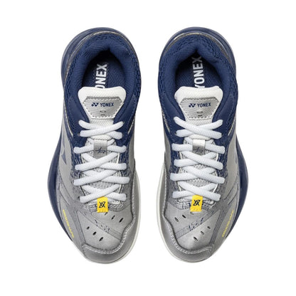 Yonex SHB 65 Junior VA Badmintonsko (Silver/Navy)