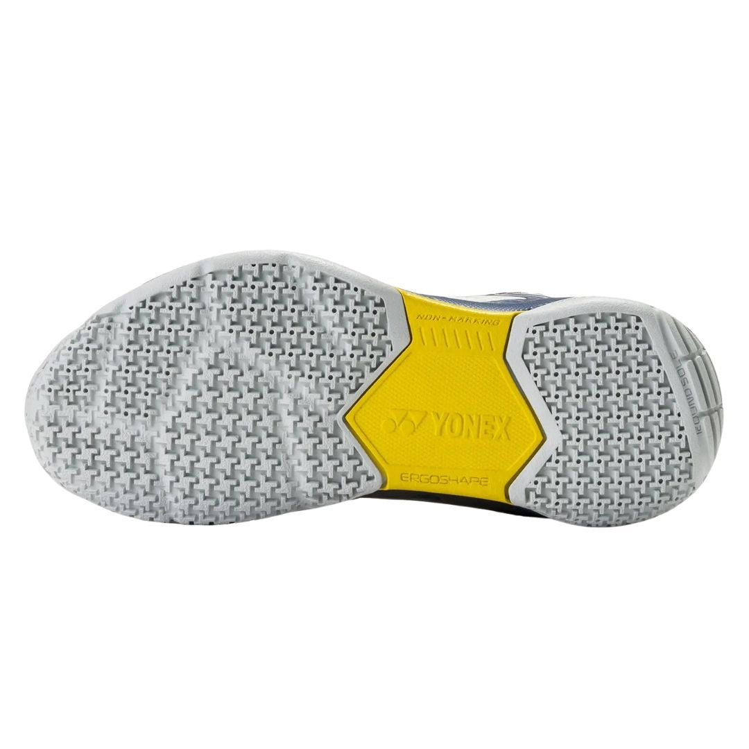 Yonex SHB 65 Junior VA Badmintonsko (Silver/Navy)