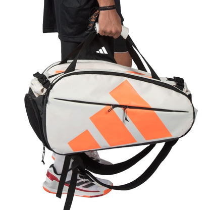 Adidas Multigame Padel Bag 2026 (Off White/Orange)