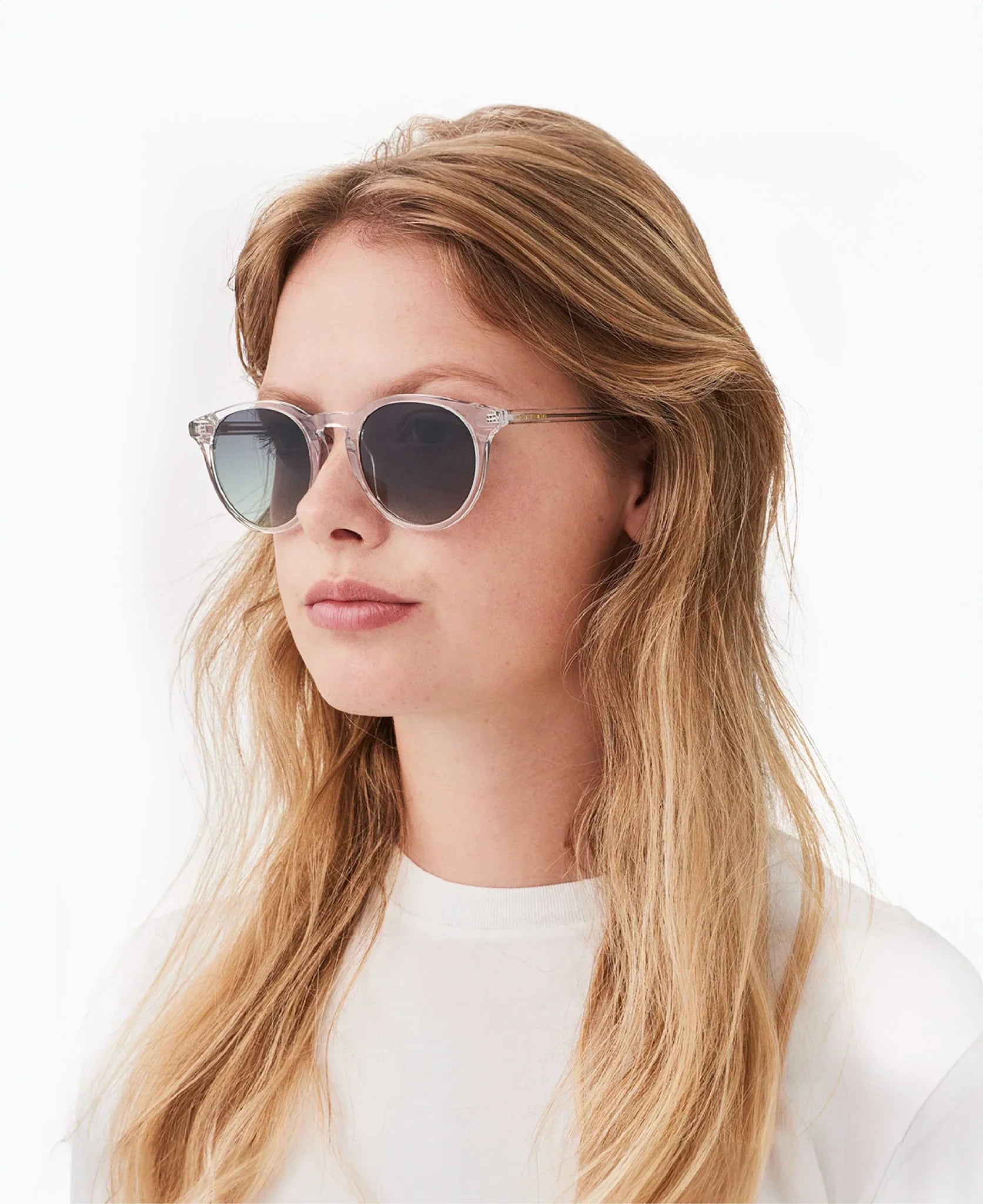 MessyWeekend New Depp Solbriller (Crystal Green)