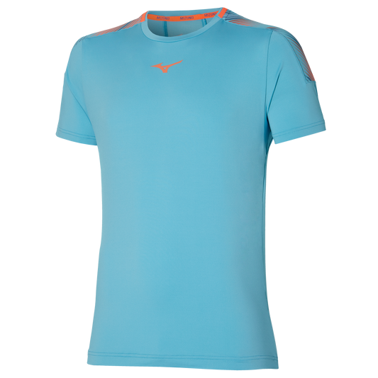 Mizuno Shadow T-shirt (Maui Blue)