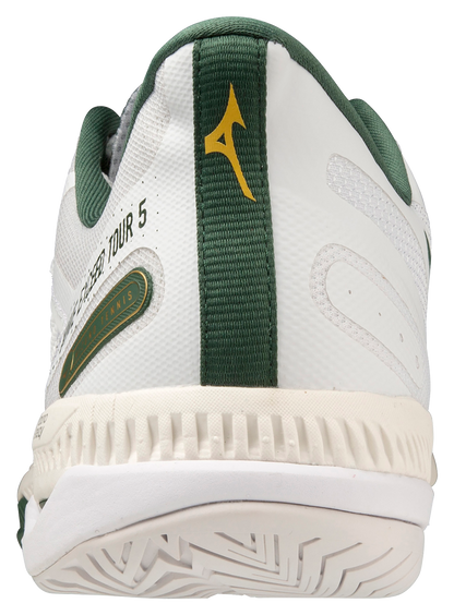 Mizuno Wave Exceed Tour 5 AC Padelsko (White/Pineneedle/Papyrus)
