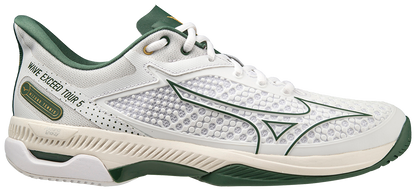 Mizuno Wave Exceed Tour 5 AC Padelsko (White/Pineneedle/Papyrus)