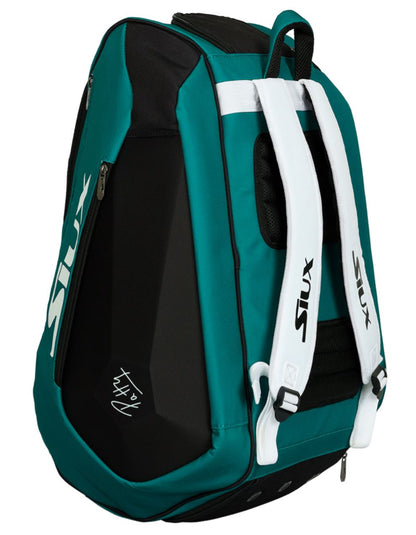 Siux Trilogy padel bag green white