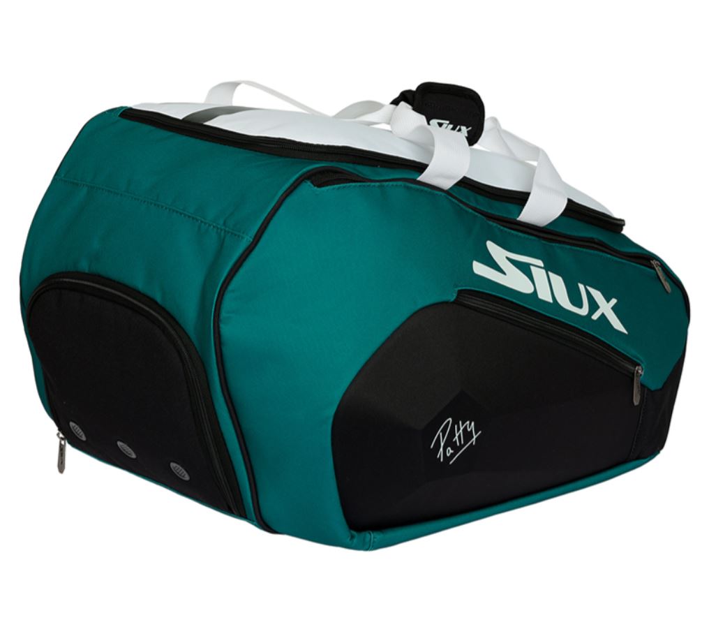 Siux Trilogy padel bag green white