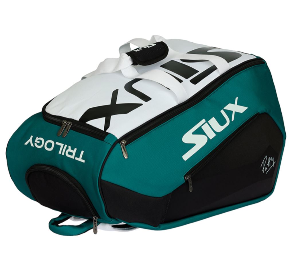 Siux Trilogy padel bag green white