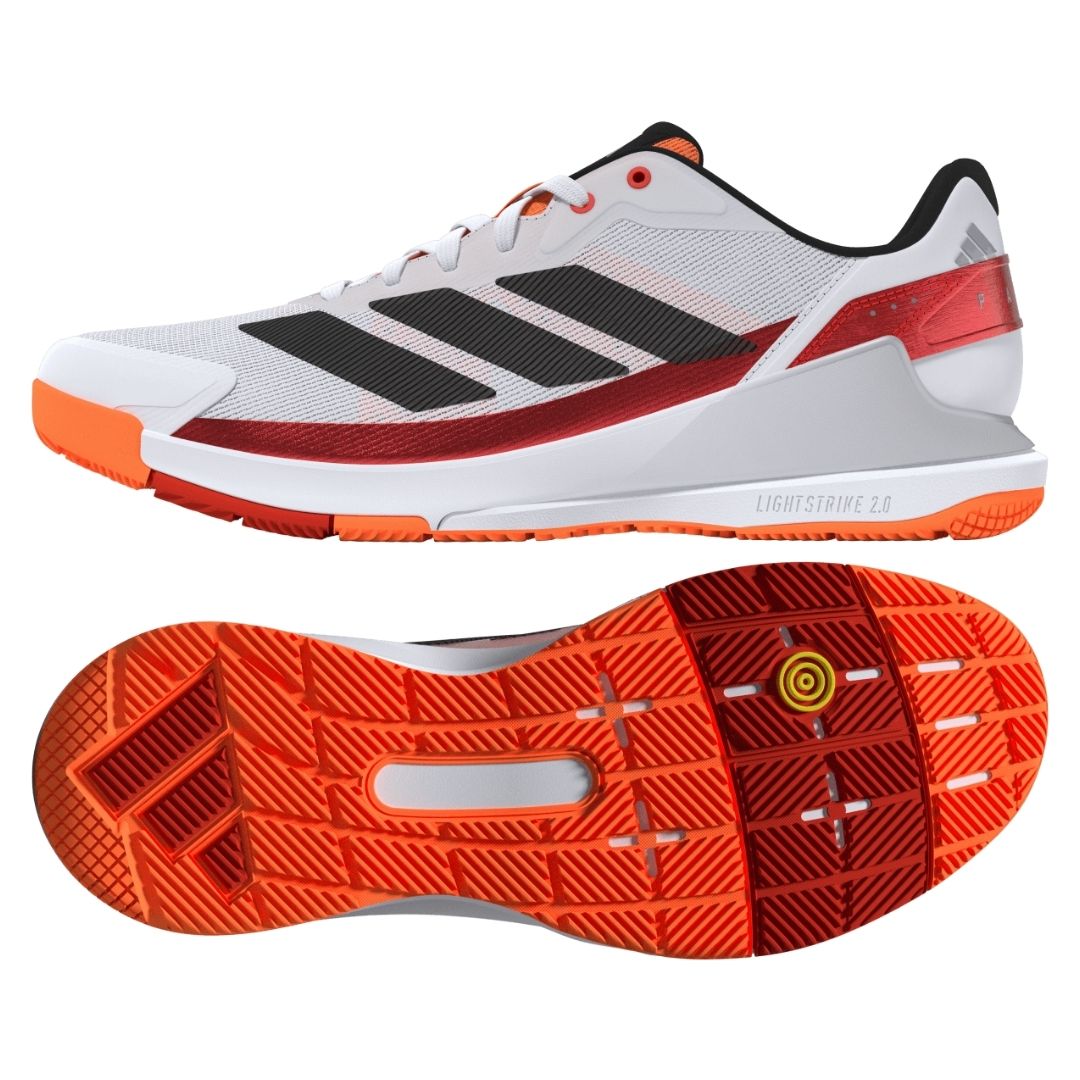 Adidas Crazyquick LS Men (Cloud White/Core Black/Lucid Orange)