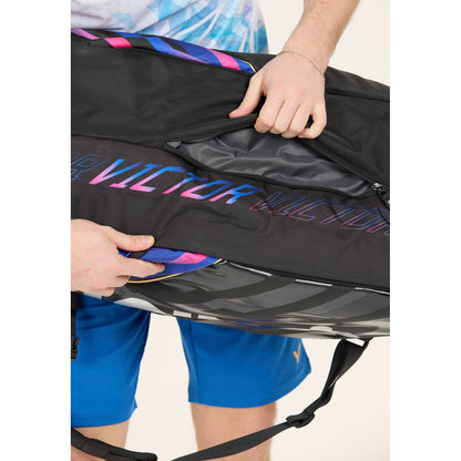 Victor BR9213 Badmintontaske (Black/Blue/Pink)