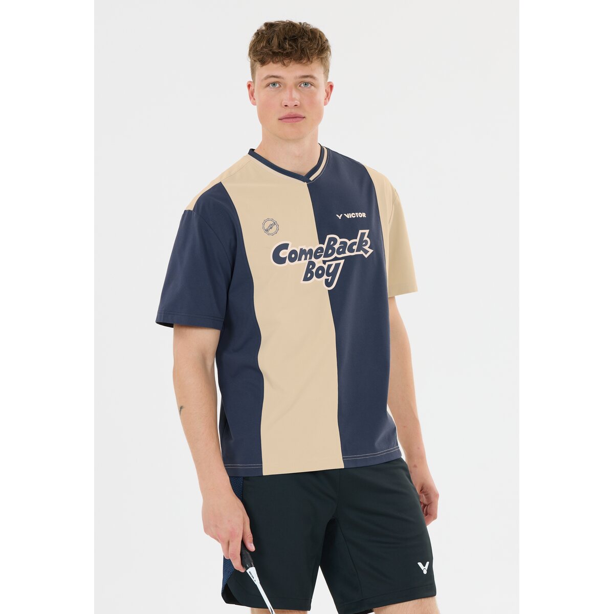 Victor T-2502 AA T-shirt (Navy)