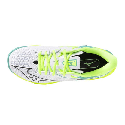 Mizuno Wave Exceed Tour 6 CC Women (White/Black/Mizuno Neo Lime)