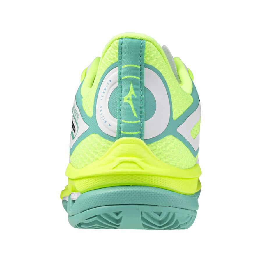 Mizuno Wave Exceed Tour 6 CC Women (White/Black/Mizuno Neo Lime)