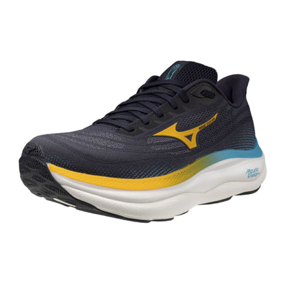 Mizuno Wave Sky 9 (M) Løbesko (Baritone Blue/Citrus/Capri Breeze)