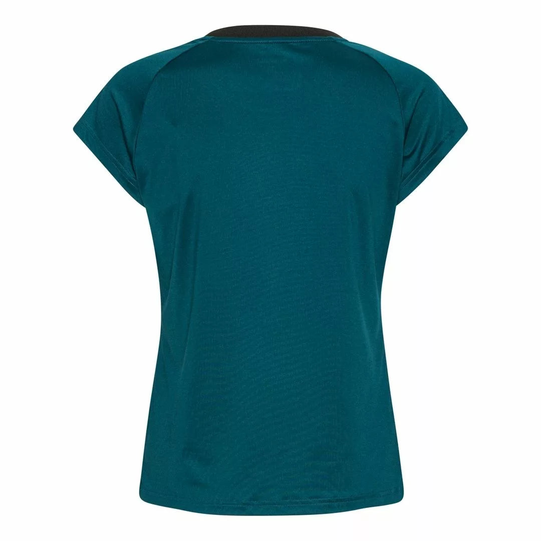 Yonex Women's Shirt 252406 (Petrol Blue)