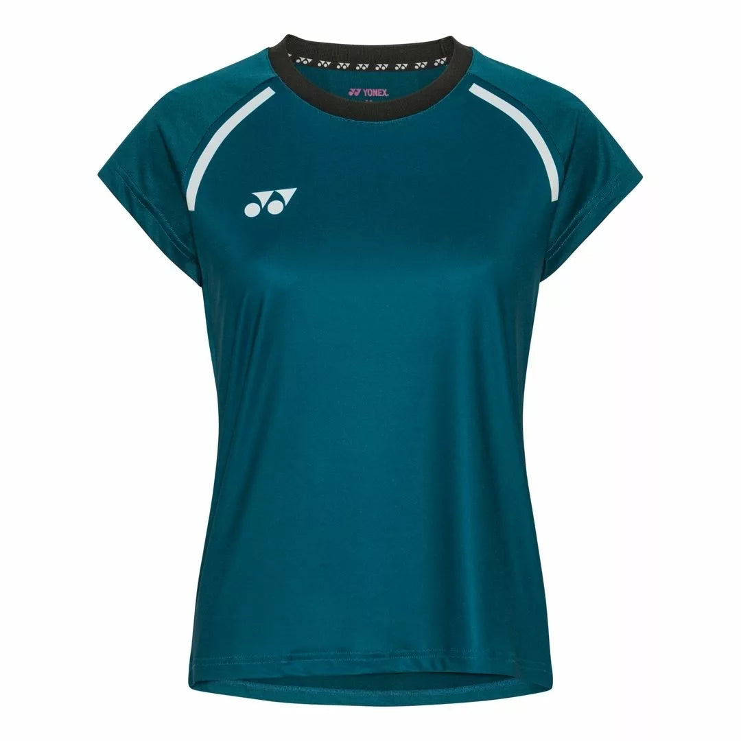 Yonex Women's Shirt 252406 (Petrol Blue)