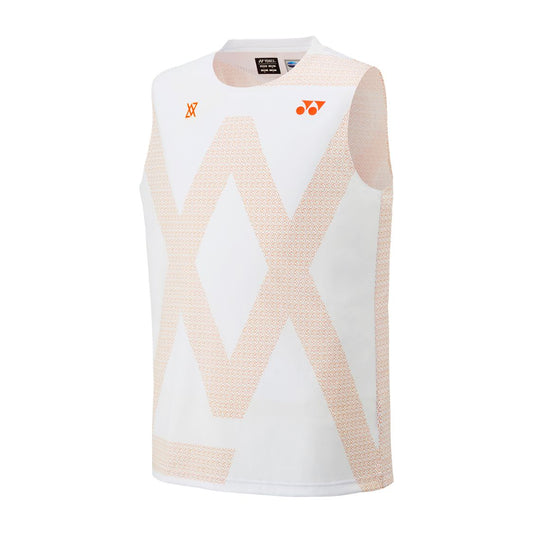 Yonex VA Sleeveless Top Men's (Flash Orange)