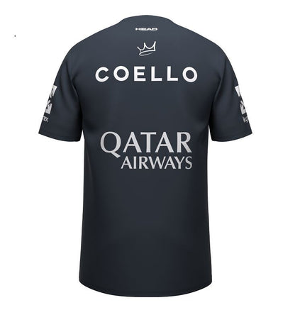 Head Arturo Coello Sponsors T-shirt (Navy)