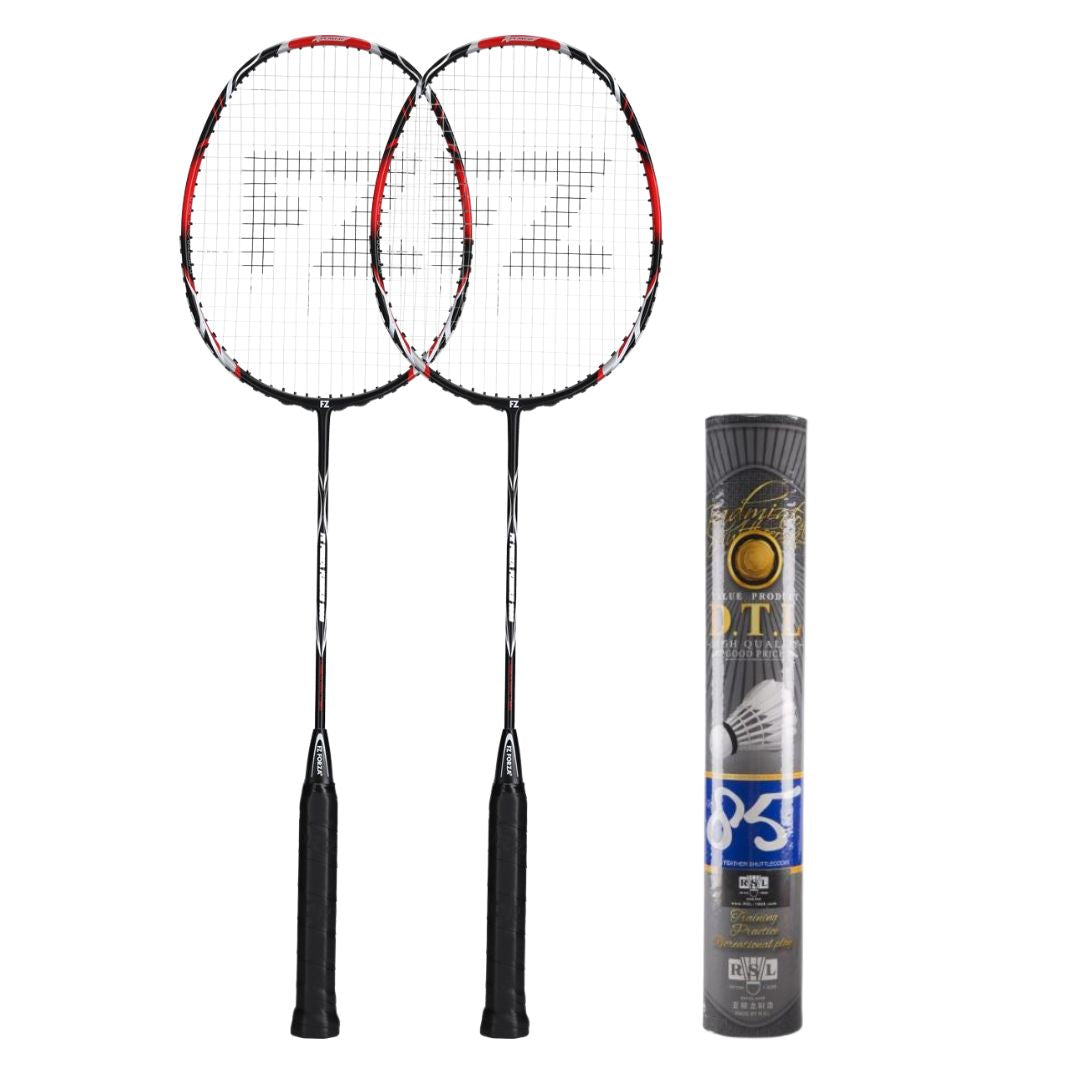 Begynderpakken (2 stk FZ Forza Furious 1000 Ketcher + 1 rør RSL DTL 81 Fjerbolde)