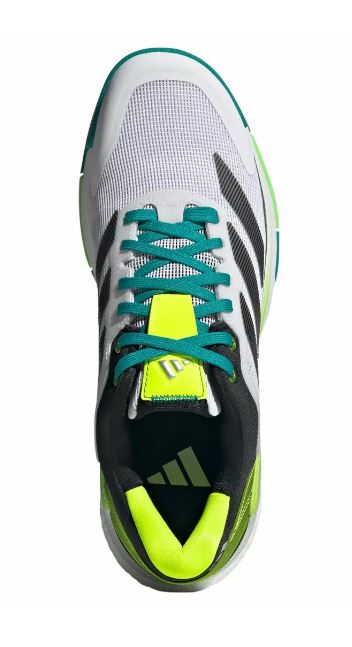 Adidas Crazyquick Boost Padelsko (Cloud White/Core Black/Lime Burst)