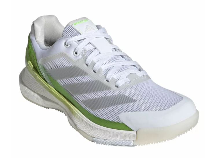 Adidas Crazyquick Boost Women Padelsko (Cloud White/Zero Metallic/Lucid Lemon)