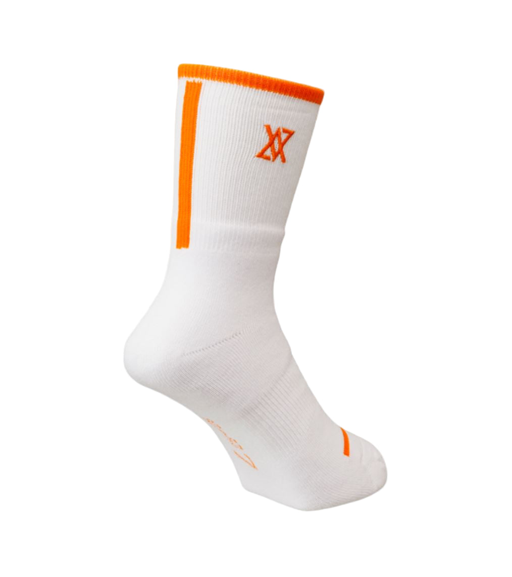 Yonex VA Sport Crew Socks (Flash Orange)