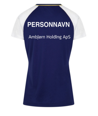 Valby Badmintonklub klubtøj - Dame t-shirt