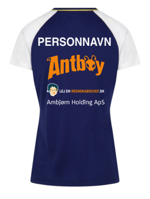 Valby Badmintonklub klubtøj - Dame t-shirt