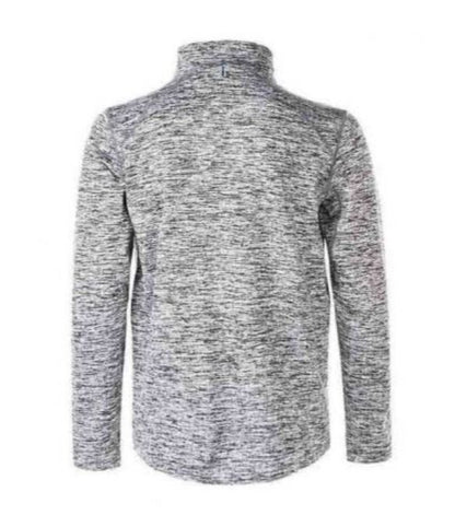Victor Manis Jr. Melange Performance Midlayer (Light Grey Melange)