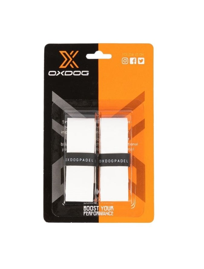 Oxdog Supertech Overgrip (2-pak, hvid)