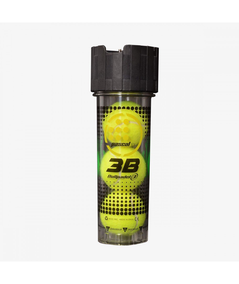 Bullpadel Pascal Box (plads til 3 bolde) - Padellife.dk
