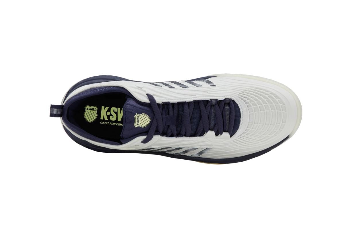 K-Swiss Hypercourt Supreme (Blanc De Blanc/Naval Academy/Luminary Green)