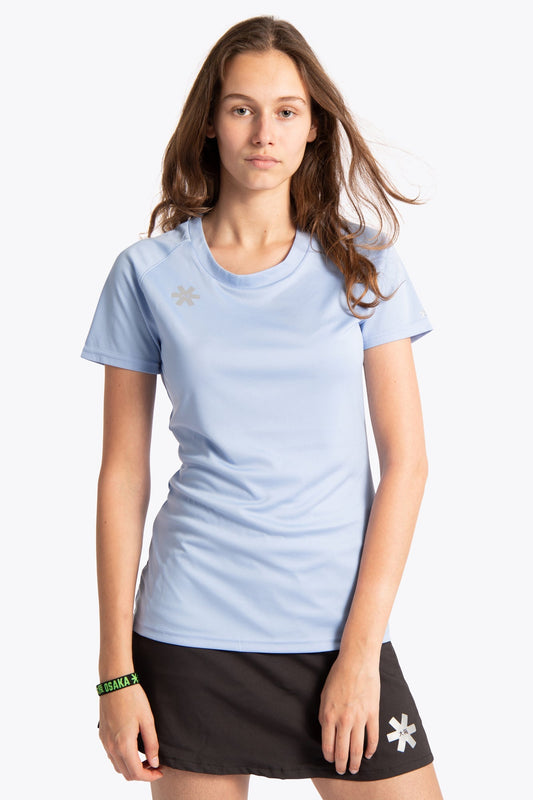 Osaka Women's Training Tee (Sky Blue) - Padellife.dk