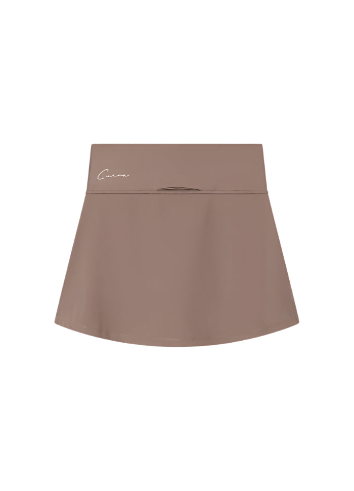 Cuera Oncourt 2-in-1 Skirt (Walnut)