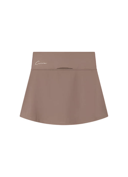 Cuera Oncourt 2-in-1 Skirt (Walnut)