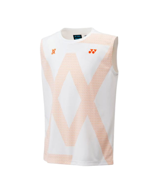 Yonex VA Sleeveless Top Junior (Flash Orange)