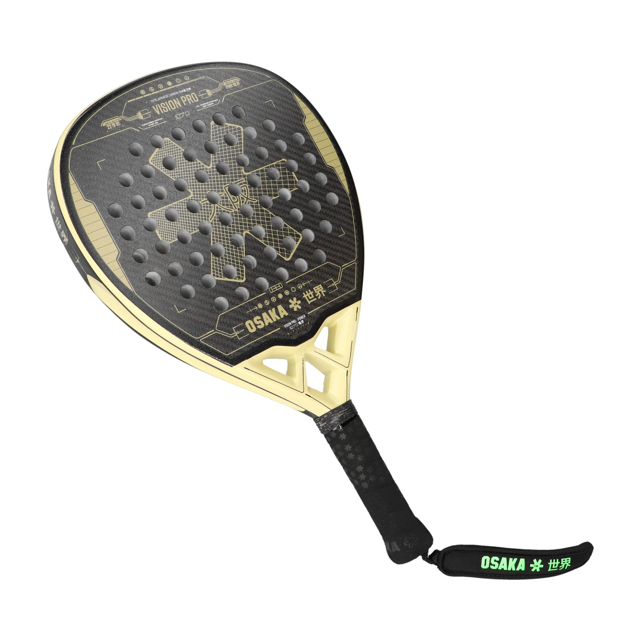 Osaka Vision Pro Power 2022 Padelbat - Padellife.dk