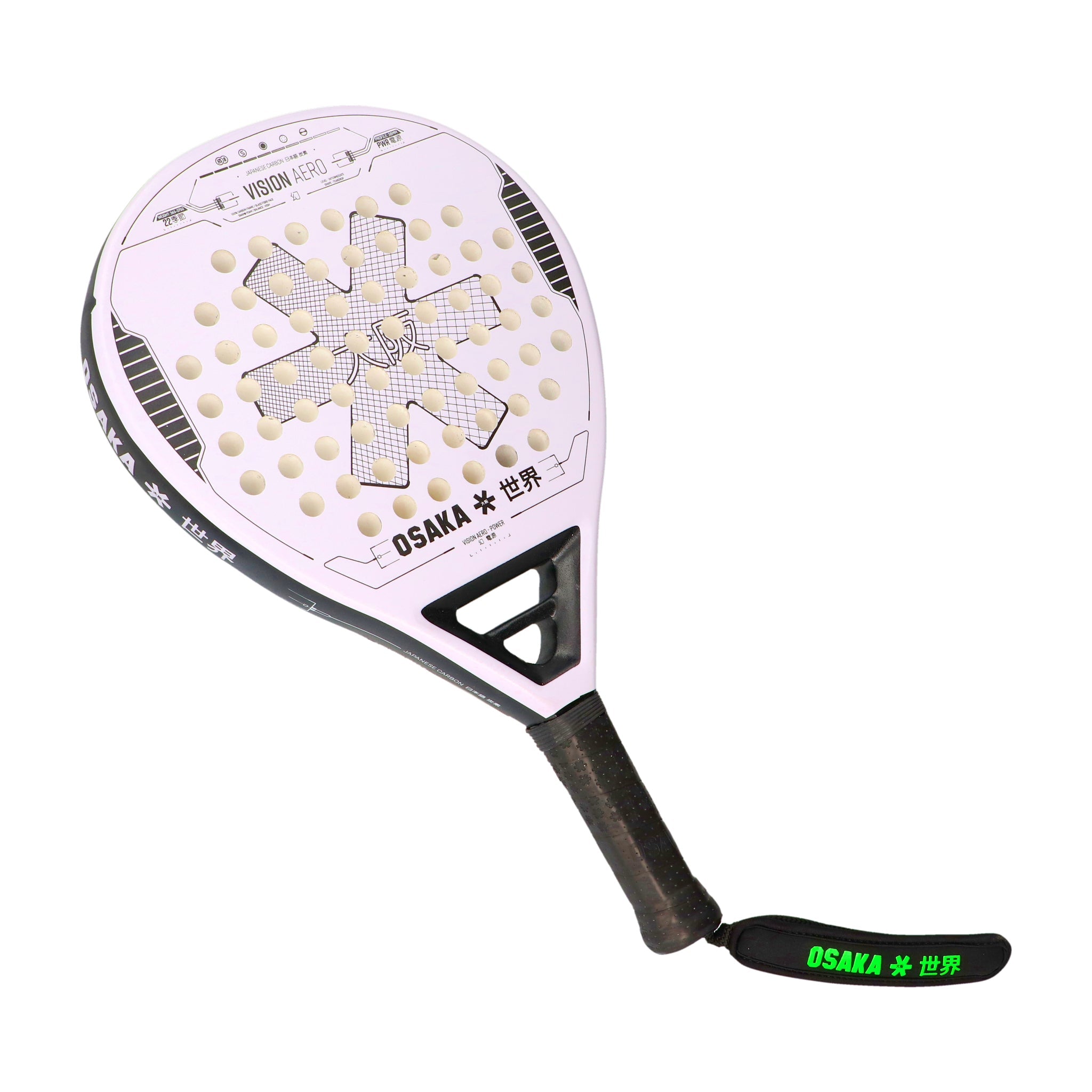 Osaka Vision Aero Power 2022 Padelbat - Padellife.dk