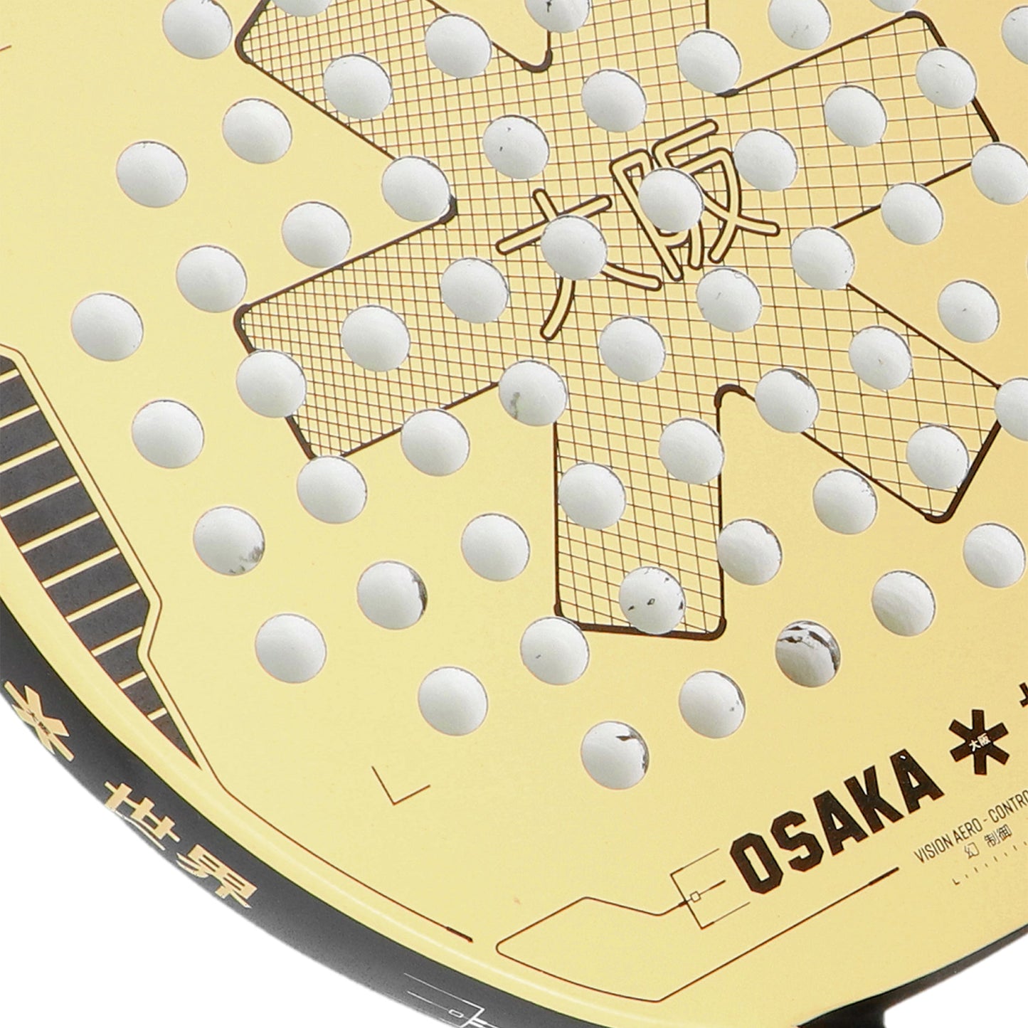 Osaka Vision Aero Control 2022 Padelbat - Padellife.dk