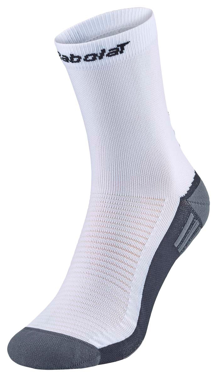 Babolat Padel Mid-Calf Strømper (Hvid/sort)