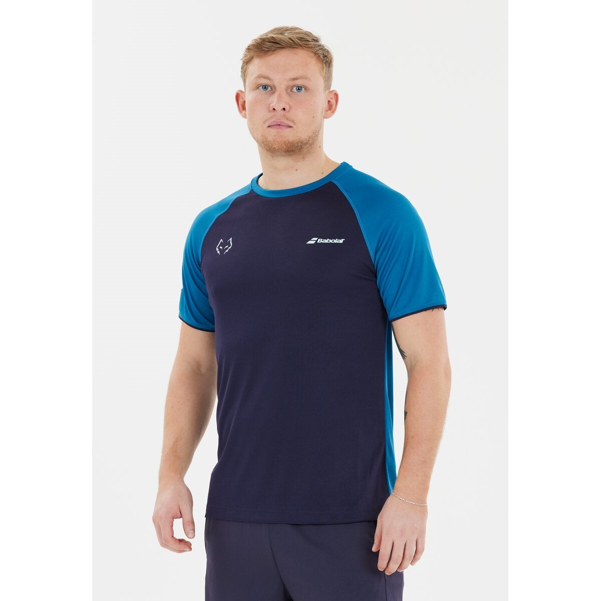 Babolat Crew Neck Tee Juan Lebron (Baritone Blue)