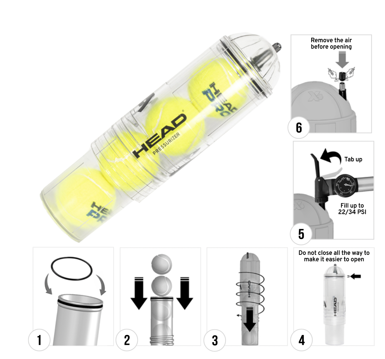 Head X4 Pump Pressurizer