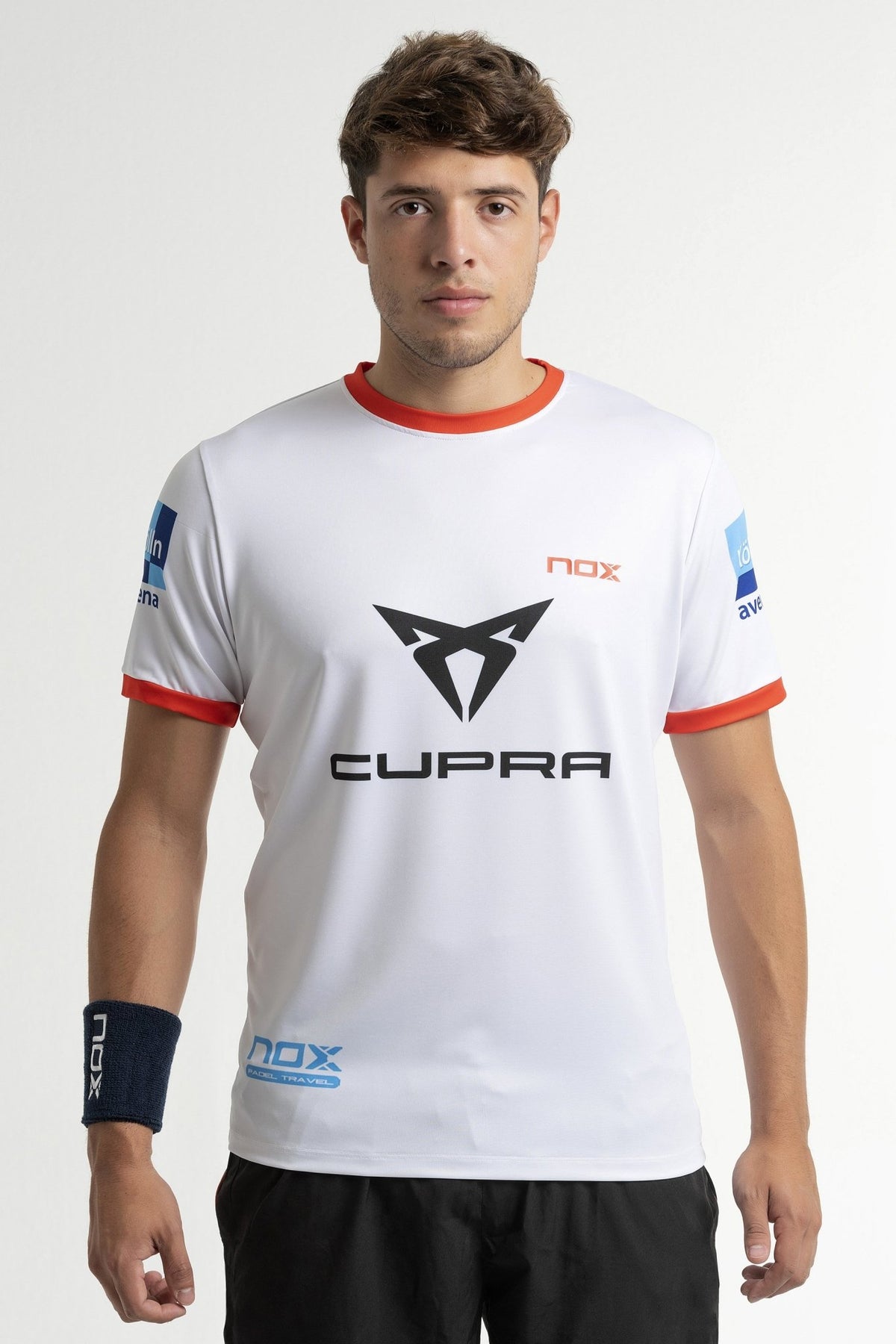 Nox Agustin Tapia Official T-shirt 2021 (Hvid) - Padellife.dk